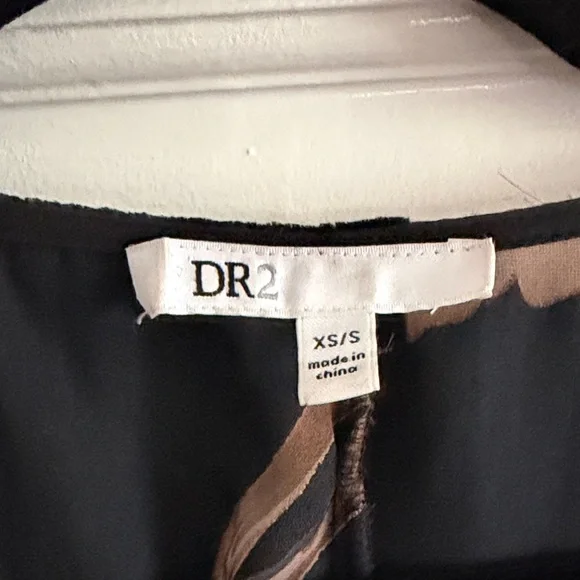 Black Floral Velvet & Sheer Kimono Cover-Up - Picture 6 of 7